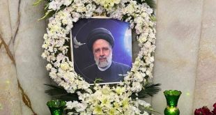 برگزاری مراسم بزرگداشت شهید رئیسی در مصلی تهران