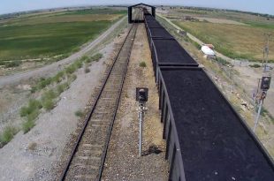 ترانزیت ریلی زغال سنگ از کشور روسیه به هندوستان از مسیر ایران برای نخستین بار