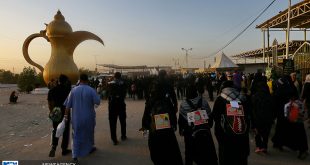 ساخت استراحتگاه های موقت برای زائران اربعین در سامرا عملیاتی می‌شود