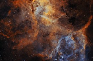 تصویر روز ناسا: Sh2-132، سحابی شیر