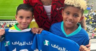 عکس | سورپرایز نیمار برای پسر کیم کارداشیان