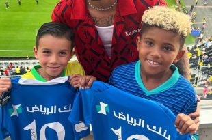 عکس | سورپرایز نیمار برای پسر کیم کارداشیان