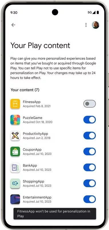 1721834607 919 گوگل قابلیت‌های شوق‌انگیز جدیدی به پلی استور اضافه کرد دلچسب.webp