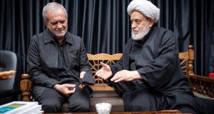 شیخ حسین انصاریان به رئیس‌جمهور منتخب هدیه داد