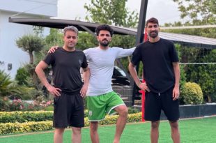 عکس | تمرین مشترک بیرانوند با وکیل جنجالی و استقلالی سابق! 