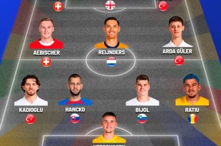 عکس| تیم منتخب گمنام‌ها در یورو 2024