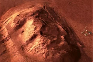 وایکینگ 1 چهره بهرام را ثبت می‌کند!