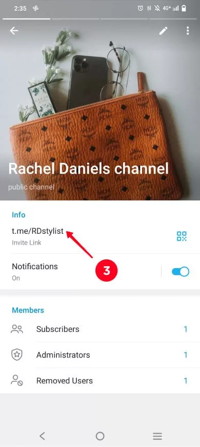 لینک تلگرام کجاست؟ | نحوه گذاشتن لینک تلگرام در اینستاگرام_دلچسب 23 اطلاعات کانال تلگرام