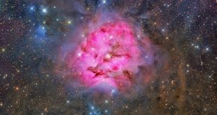 نوردهی 48 ساعته منجر به این نمای رنگی از سحابی پیله شد که ویژگی‌های حیرت‌انگیز درون و اطراف محل تولد ستاره‌های غبارآلود را ردیابی می‌کند.