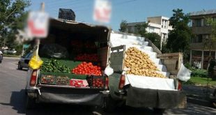 فروشندگان وانتی باید پروانه کسب بگیرند