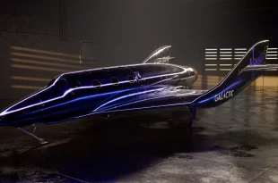  ویرجین گلکتیک از طراحی نسل جدید هواپیمای فضایی خود رونمایی کرد + ویدیو