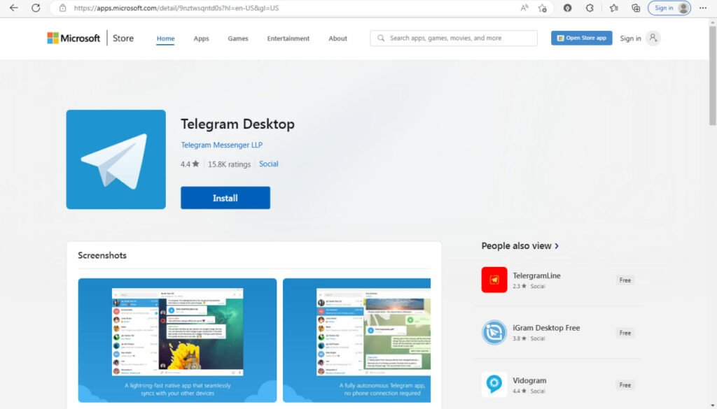 1726940382 194 نصب تلگرام در کامپیوتر و لپ تاپ دلچسب