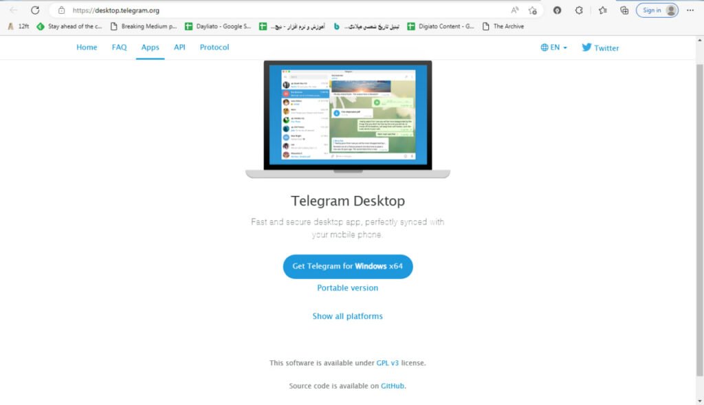 1726940382 664 نصب تلگرام در کامپیوتر و لپ تاپ دلچسب