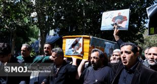 مراسم تشییع پیکر زنده یاد «محمد علی بهمنی»