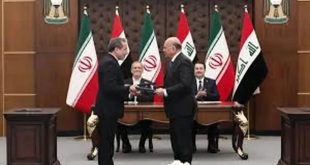 سند همکاری‌های رسانه‌ای عراق و ایران در سفر رئیس جمهوری به بغداد امضاء شد