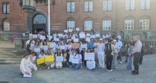 پرستاران ایرانی در دانمارک نیز تحصن کردند