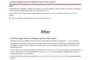 گزارش‌کردن چت‌های خصوصی ممکن شد