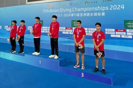 دومین مدال شیرجه ایران در قهرمانی آسیا/ برنز تیمی واژیر و اصلانی