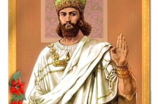 نقاشی کوروش کبیر