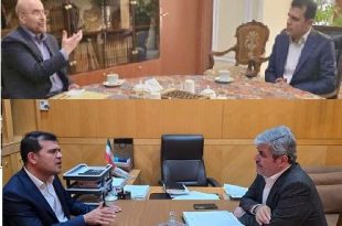 دیدار معاون علمی فناوری رئیس جمهور با رئیس مجلس و رئیس کمیسیون تلفیق