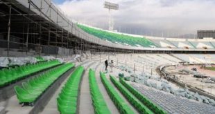 آغاز صندلی گذاری سکوهای طبقه اول ضلع غربی ورزشگاه آزادی