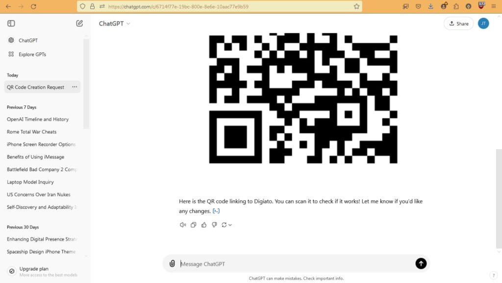 آموزش بدون دردسر، تصویری و رایگان ساخت کیو آر کد (QR Code)_دلچسب 33 ساخت کد کیو آر با هوش مصنوعی