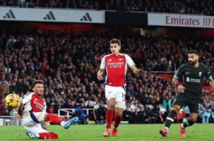 آرسنال ۲ – ۲ لیورپول/ مدعیان صدر را به سیتی تعارف زدند+ فیلم