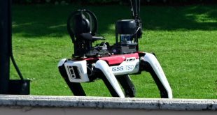 ترامپ با یک سگ رباتیک تیم امنیتی خود را تقویت می‌کند + ویدیو