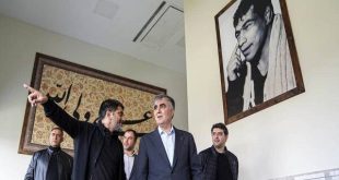 رئیس بانک مرکزی در کمپ تیم های ملی کشتی حاضر شد