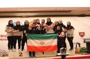 ۶ مدال دختران وزنه‌بردار در قهرمانی نوجوانان و جوانان آسیا/ شریفی قهرمان آسیا شد