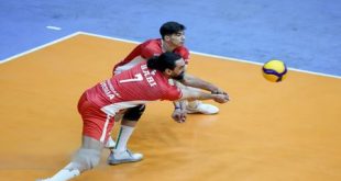 نتایج هفته ۱۶ والیبال/ قدرت‌نمایی درنا‌ها در خانه نایب قهرمان آسیا