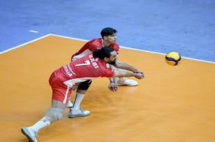 نتایج هفته ۱۶ والیبال/ قدرت‌نمایی درنا‌ها در خانه نایب قهرمان آسیا