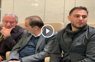 نامزد ریاست فوتبال در سالن هاکی روی یخ - خبرگزاری ورزش ایران