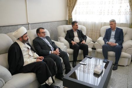 دیدار مسئولان هیات تکواندو آذربایجان غربی با رئیس دانشگاه آزاد اسلامی استان