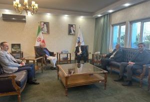 دیدار نوروزی رییس انجمن هاکی روی یخ با وزیر ورزش و‌جوانان و رییس کمیته ملی المپیک