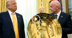 رونمایی از کاپ جام جهانی باشگاه‌های فوتبال با حضور ترامپ - خبرگزاری ورزش ایران