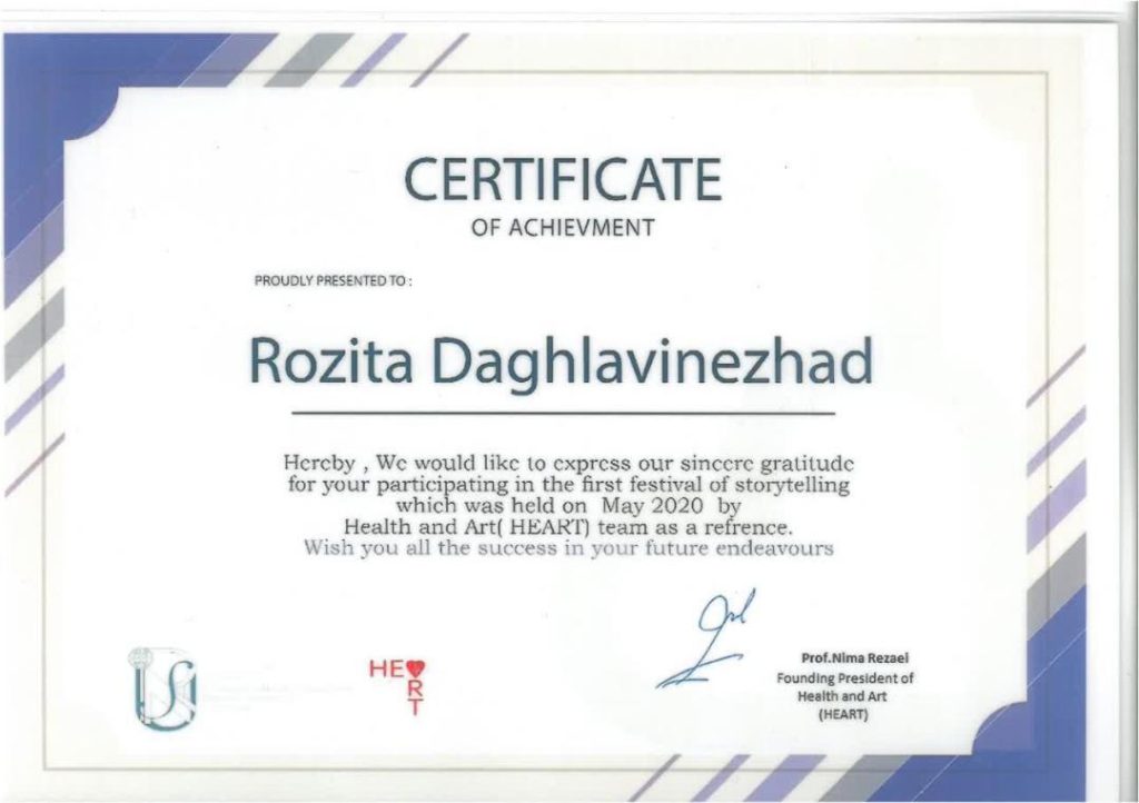 بیوگرافی و زندگینامه افتخارآمیز استاد رزیتا دغلاوی نژاد "بانوی شاخص ملی" 34 10