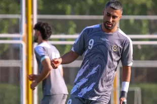 امید گل‌زنی سپاهان با دست شکسته و ابرو شکافته!