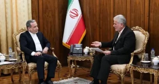 حسین خانلری با عراقچی دیدار کرد