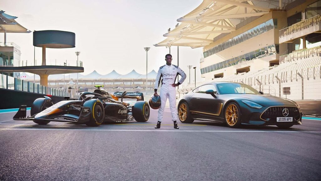 مدل اختصاصی مرسدس 63 AMG GT معارفه شد، حاصل پروژه سینمایی با بازی برد پیت_دلچسب 6 APXGP Edition