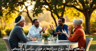رنگ‌های جامعه: تنوع دیدگاه‌ها در فضای سیاسی و اجتماعی