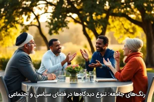 رنگ‌های جامعه: تنوع دیدگاه‌ها در فضای سیاسی و اجتماعی