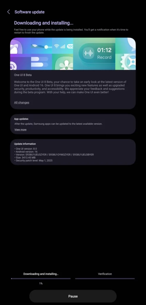 سامسونگ اولین بتای One UI 8 را برای سری گلکسی S25 انتشار کرد_دلچسب 6 انتشار نسخه آزمایشی One UI 8.0 برای گلکسی S25