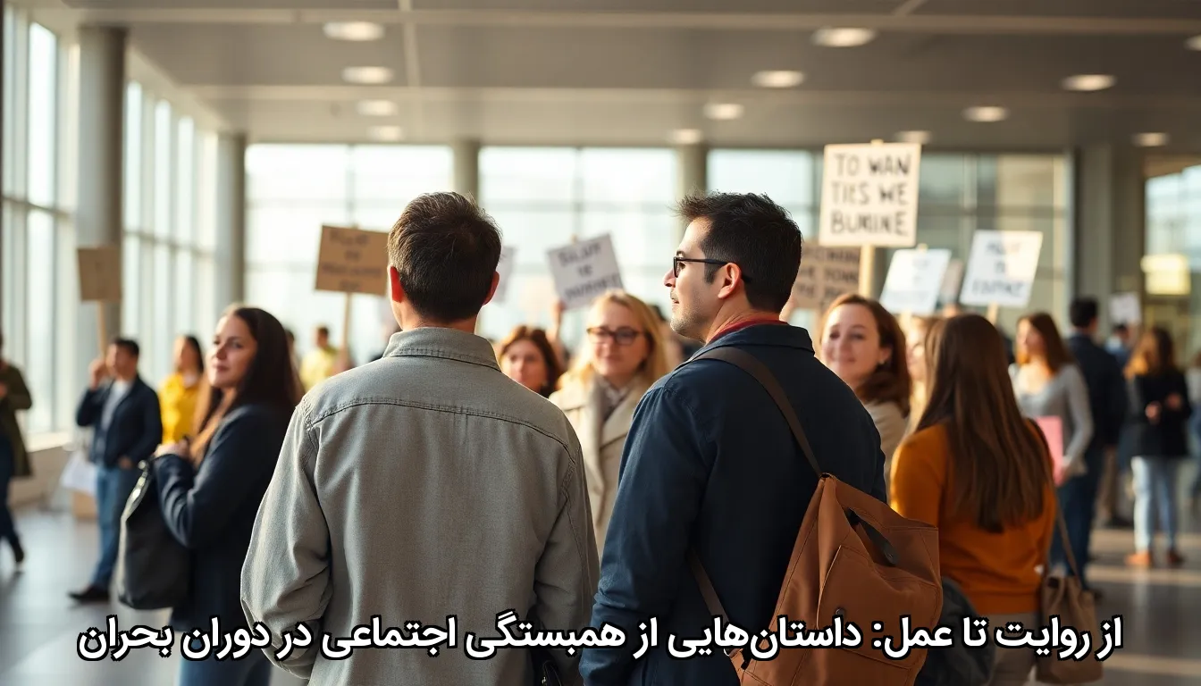 از روایت تا عمل: داستان‌هایی از همبستگی اجتماعی در دوران بحران