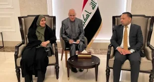 فرزانه صادق وارد عراق شد