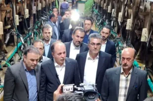 وزیر جهاد کشاورزی از مجتمع کشت و صنعت مغان بازدید نمود
