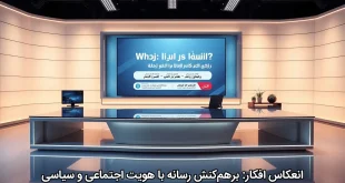 انعکاس افکار: برهم‌کنش رسانه با هویت اجتماعی و سیاسی