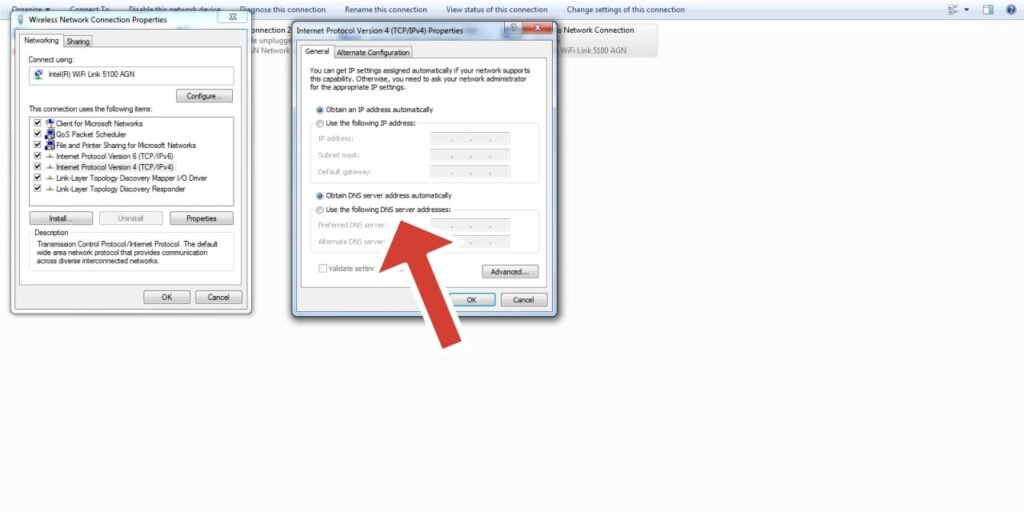 تغییر DNS 