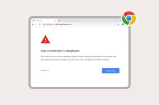 خطای مرورگر کروم