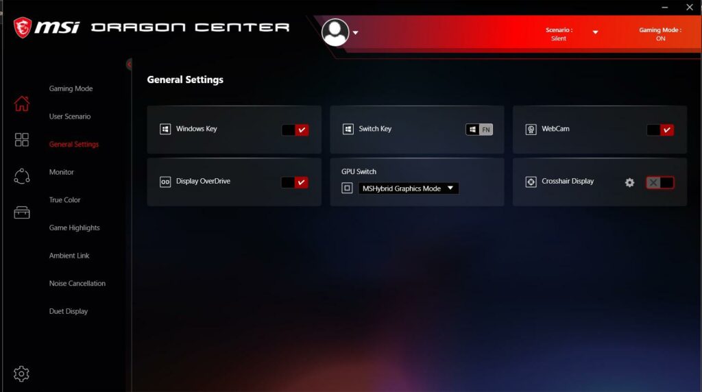 استفاده همزمان از گرافیک آنبرد و کارت گرافیک